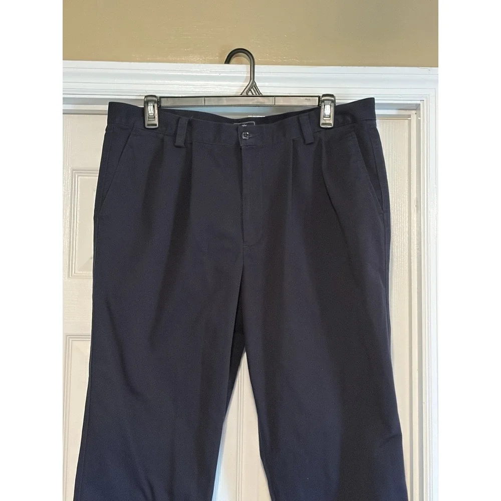DOCKERS PANTS 40W 30L, Men's Dockers Dress Pants, Navy Dockers, Navy Blue Khakis